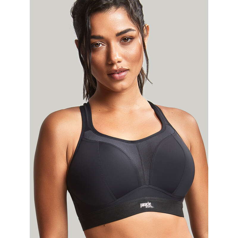 Dámská sportovní podprsenka Non Wired Sports Bra 7341B Černá - Panache 103611843