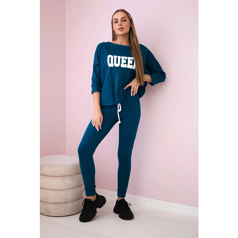 Fashionweek Dámská sportovní tepláková souprava QUEEN K66977