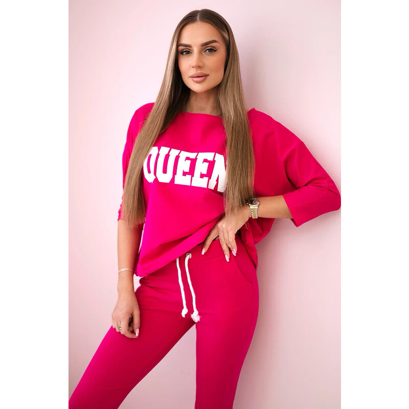 Fashionweek Dámská sportovní tepláková souprava QUEEN K66977