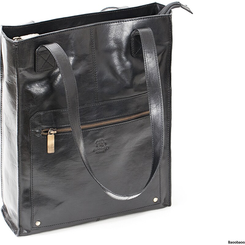 Baoobaoo Taška Totebag 13 Black LB025