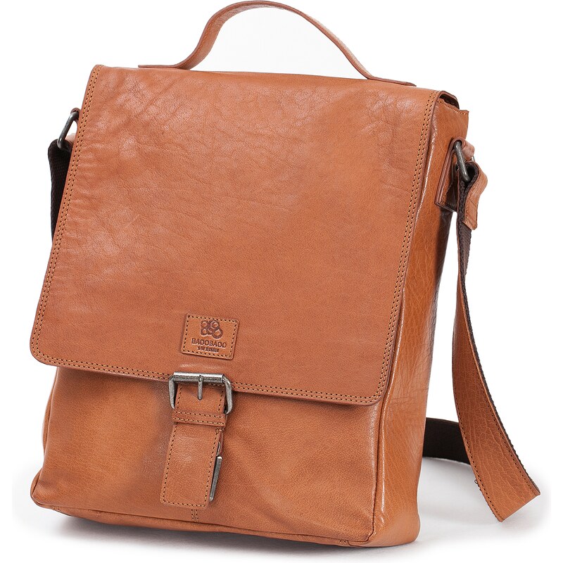 Baoobaoo Brašna Vertical Flapbag 13 Tan BB071-1