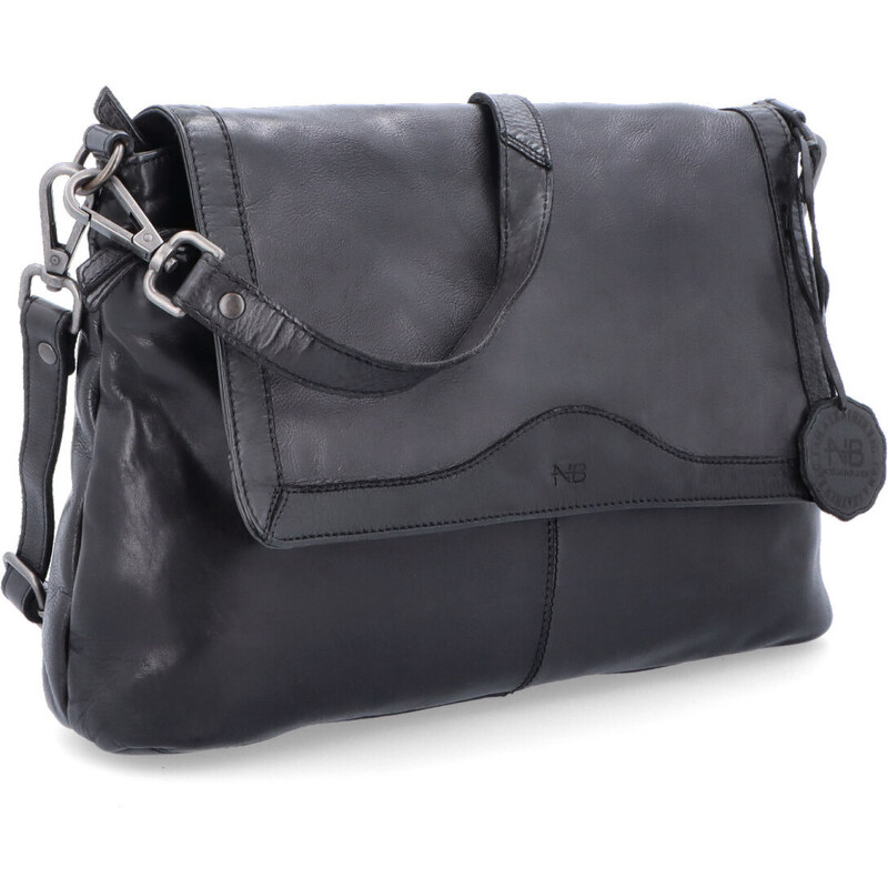 Kožená kabelka crossbody Noelia Bolger černá NB 2024 C