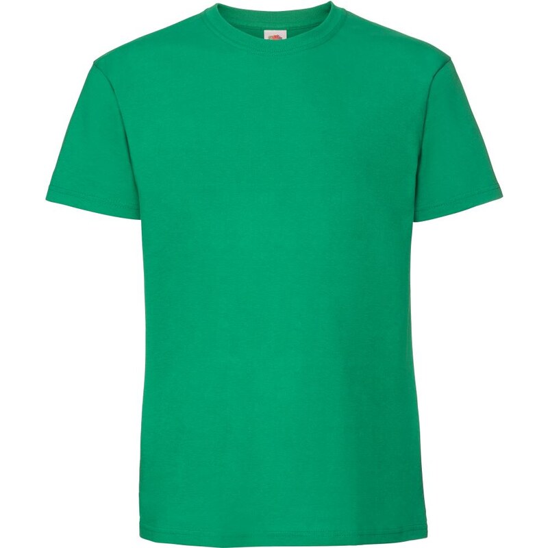 Fruit of the Loom .1422 Pánské tričko z těžké bavlny zelená -