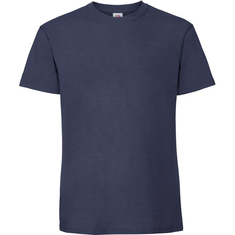 Fruit of the Loom .1422 Pánské tričko z těžké bavlny navy -