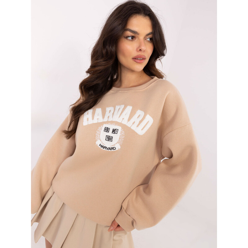My Red Lips Sweatshirt-EM-BL-617-16.01X-beige
