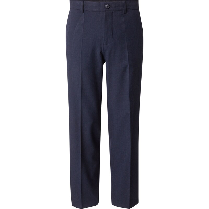 SELECTED Kalhoty s puky SLHRobbert Flex marine modrá
