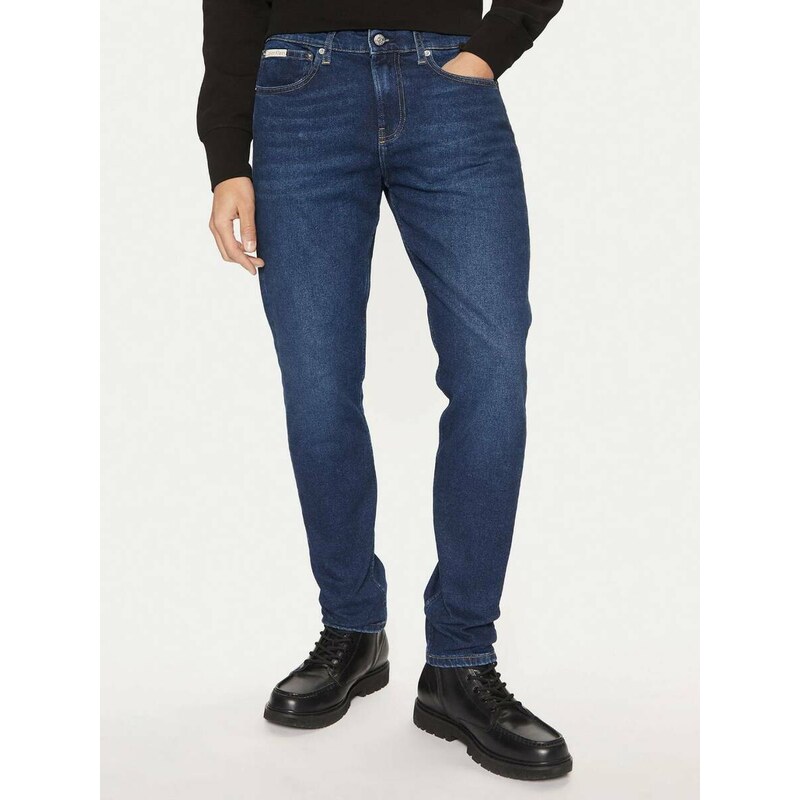 Calvin Klein pánské modré džíny