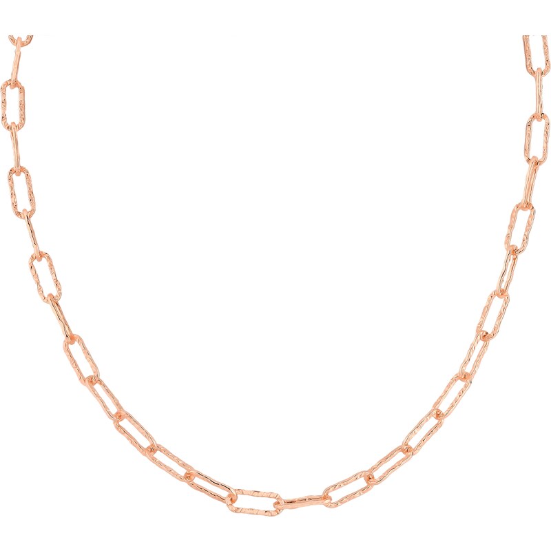 Olivie Stříbrný řetězový náhrdelník ROSE 9334