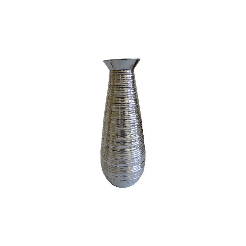StarDeco Stříbrná váza