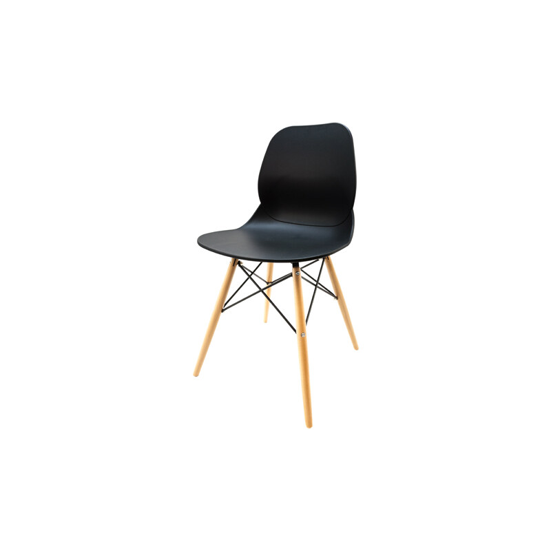 StarDeco Černá židle CR41-B+CR903