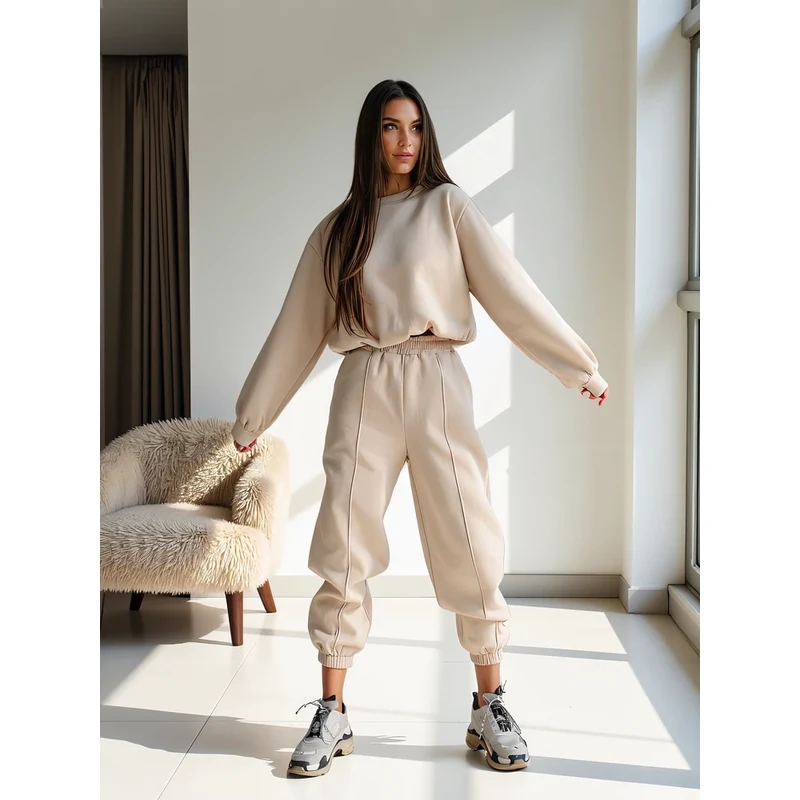 Resti Womens Cotton Tracksuit Set