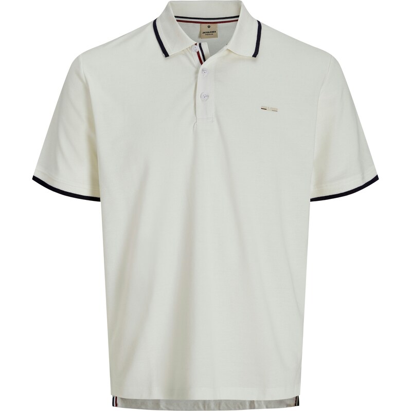 JACK & JONES Tričko JPRBLUalves černá / bílá