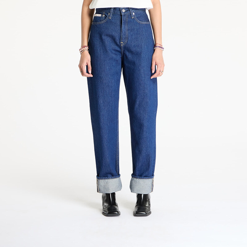 Džíny Calvin Klein Jeans High Rise Straight Jeans Denim W25/L32