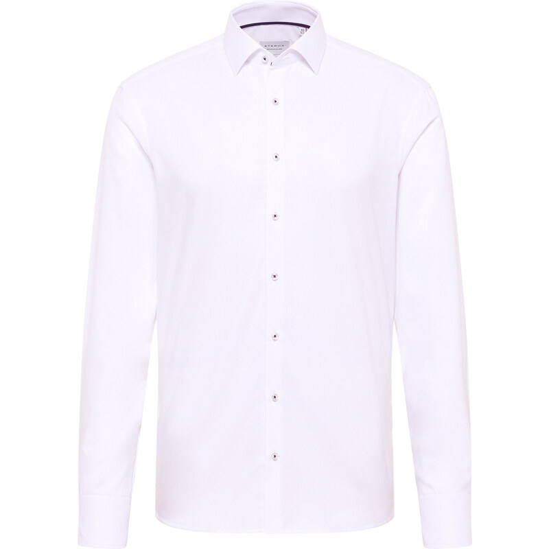 Pánská elegantní Natté bílá košile ETERNA SLIM FIT ze 100%