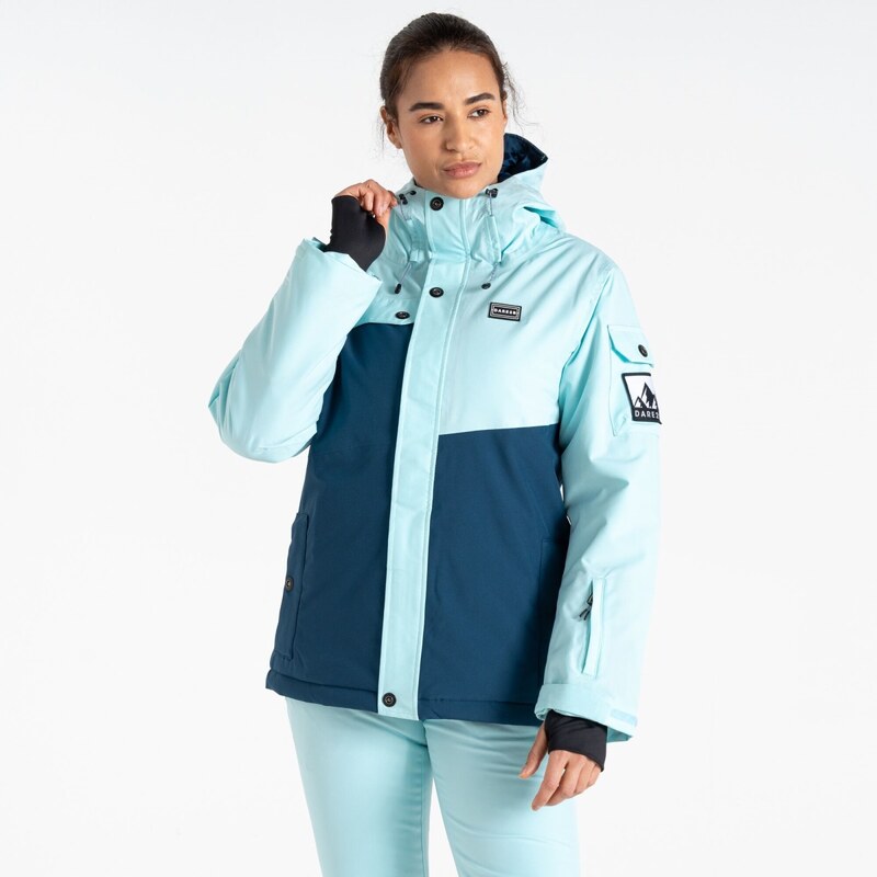 Dámská zimní lyžařská bunda Dare2b SKI LIFE světle modrá/modrá