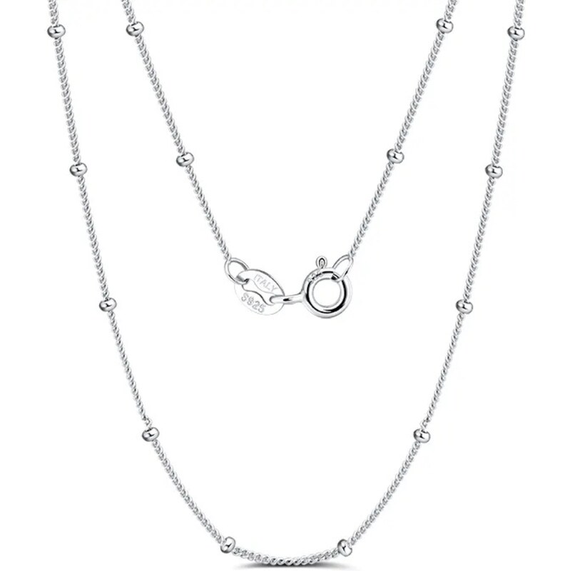 MAJYA Stříbrný řetízek BRADLEY 45 cm | šířka 1,1 mm 11425 103687426