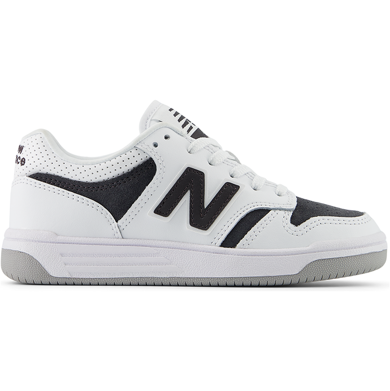Dětské boty New Balance PSB480VB – bílé