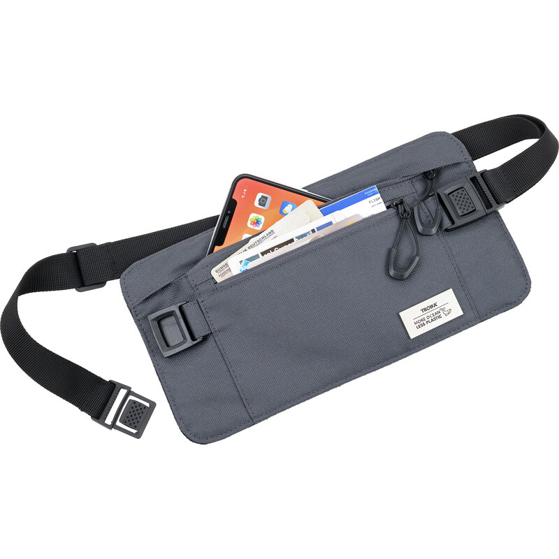 Diskrétní ledvinka Blue cycle belt bag, Troika
