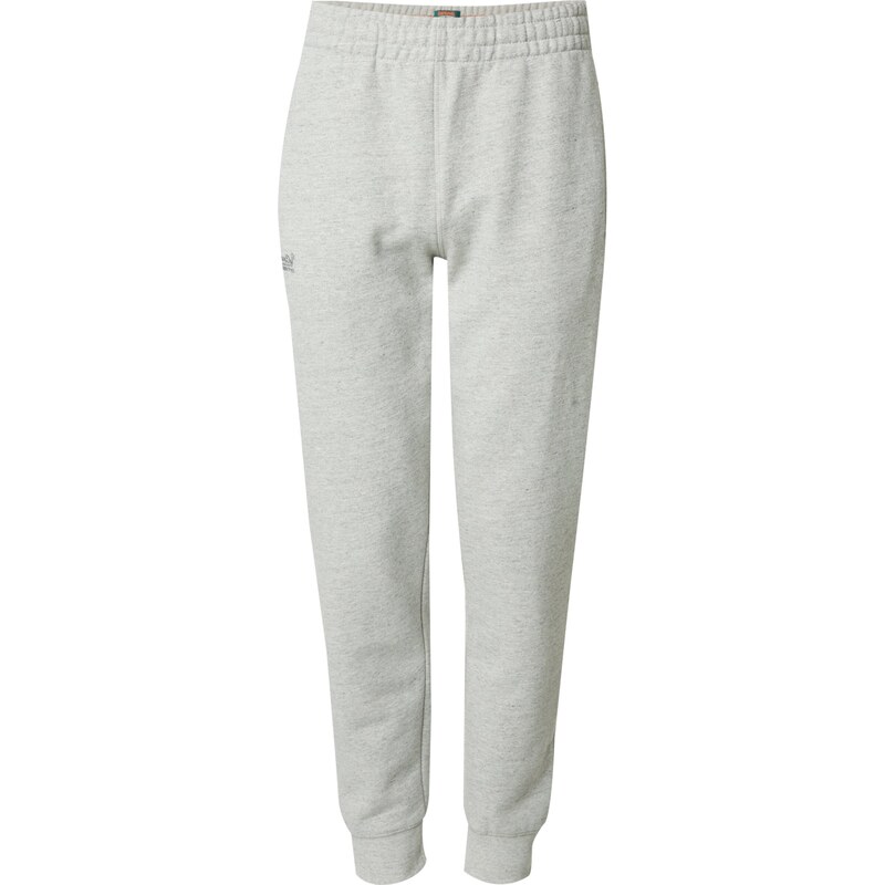Superdry & Co Kalhoty Essential světle šedá / černá