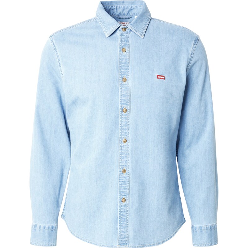 LEVIS  Košile Battery Housemark Slim Fit Shirt světlemodrá