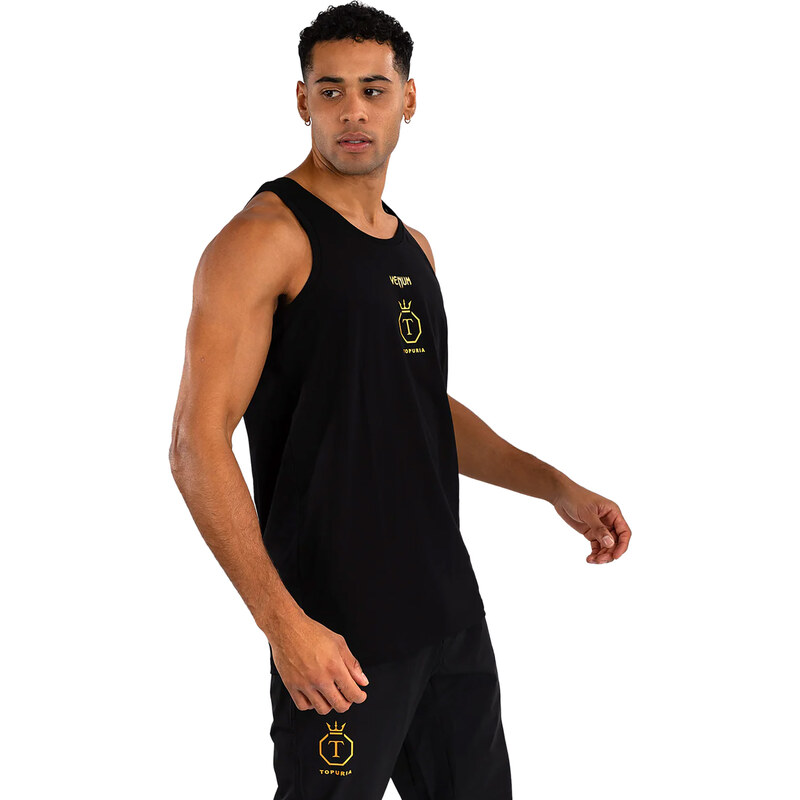 Pánské tílko Venum x Ilia Topuria Unmatched black/gold