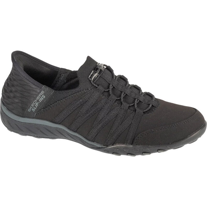Černé dámské tenisky Skechers Slip-ins: Breathe Easy - Roll With