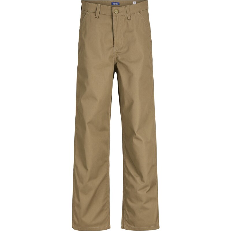 Jack & Jones Junior Kalhoty JPSTALEX CLEAN JJWORKER karamelová