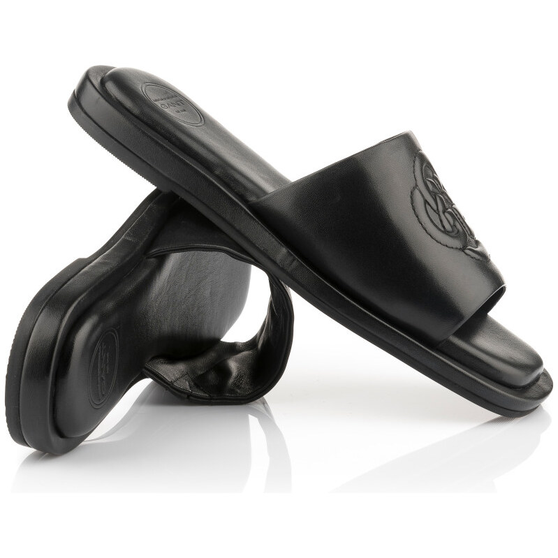 PANTOFLE GANT KHIARA BLACK 103721257