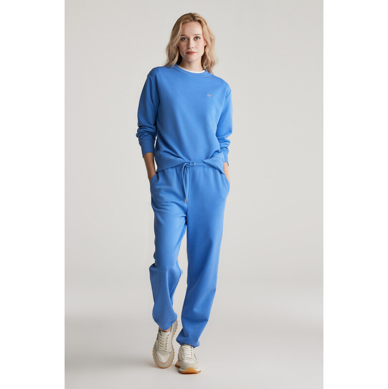 TEPLÁKY GANT REG SHIELD SWEATPANTS PERFECT BLUE 103721438