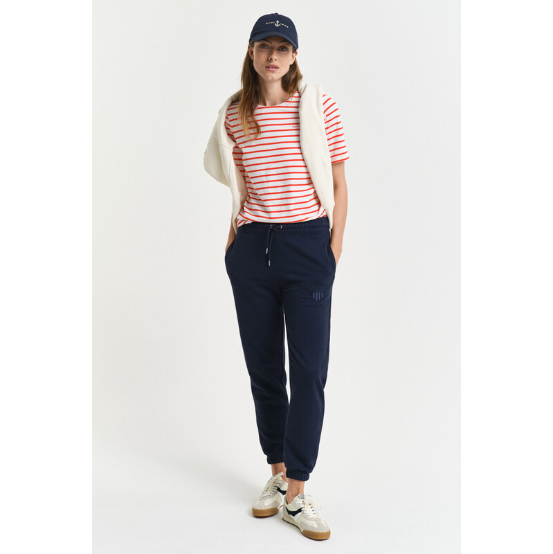 TEPLÁKY GANT REG TONAL SHIELD SWEATPANTS EVENING BLUE 103721470