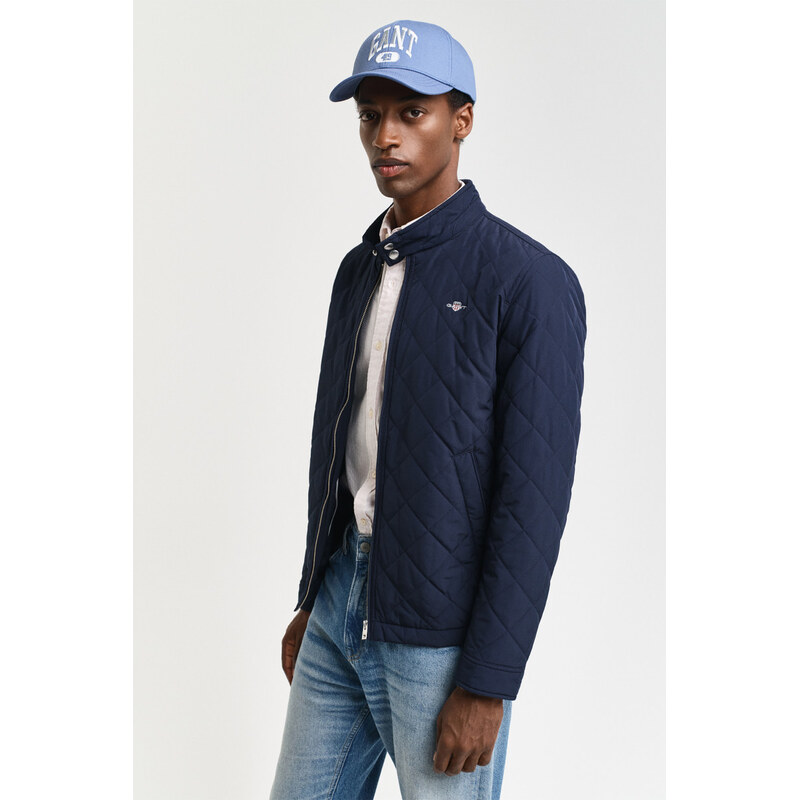 BUNDA GANT QUILTED WINDCHEATER EVENING BLUE