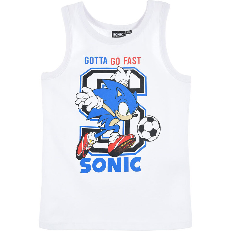 Chlapecké tričko SONIC FAST bílé 103721882