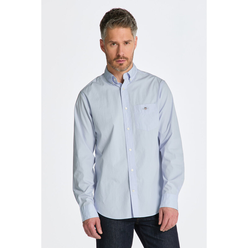 KOŠILE GANT REG CLASSIC POPLIN SHIRT LIGHT BLUE