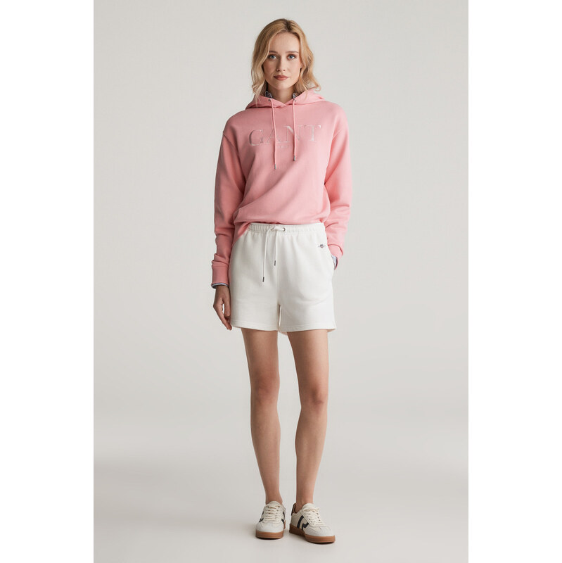 TEPLÁKOVÉ ŠORTKY GANT REG SHIELD SHORTS EGGSHELL