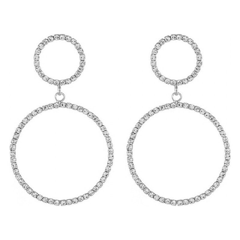 Flamenco Mystique Antialergické Umělé Křišťálové Náušnice K1621S, Bez 103724265