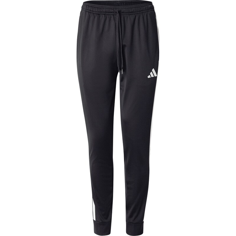 ADIDAS SPORTSWEAR Sportovní kalhoty černá / bílá