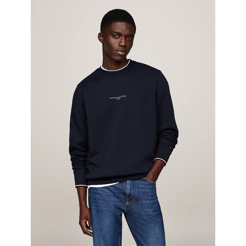 Tommy Hilfiger pánská tmavě modrá mikina