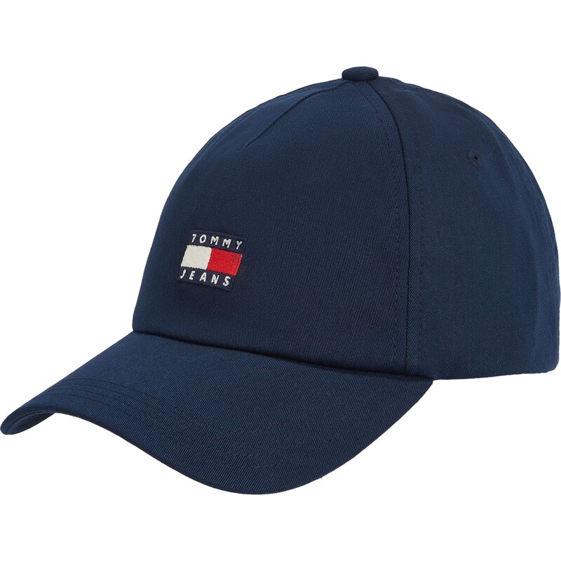 Tommy Jeans Kšiltovka HERITAGE marine modrá / červená / bílá 103890237