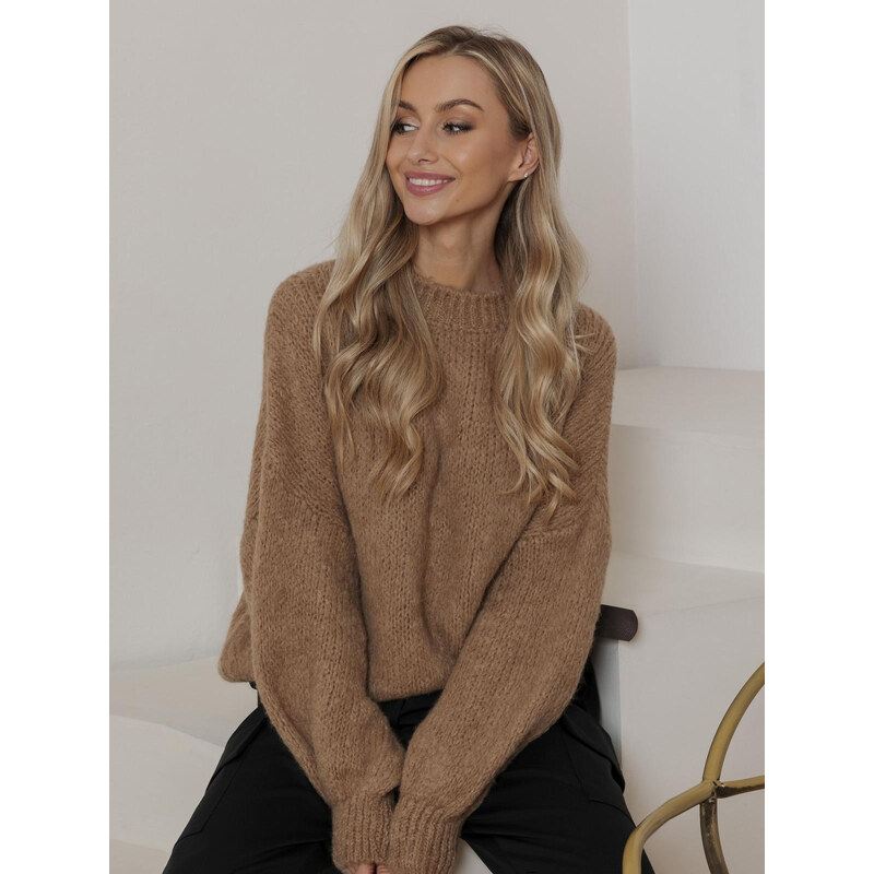 Edoti Womens boxy sweater EL