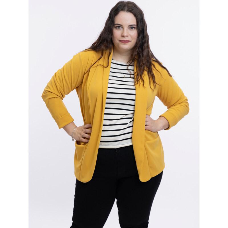 Italy fashion Pružné sáčko DIANA PLUS Barva: hořčicová, Velikost: UNI: 99328596