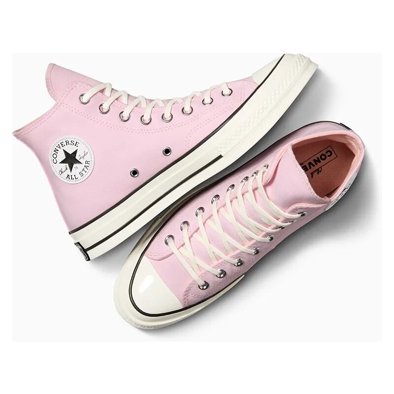 Kecky Converse Chuck 70 dámské, růžová barva, A10527C