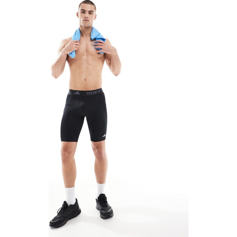 adidas performance adidas Training Tech Fit base layer shorts in