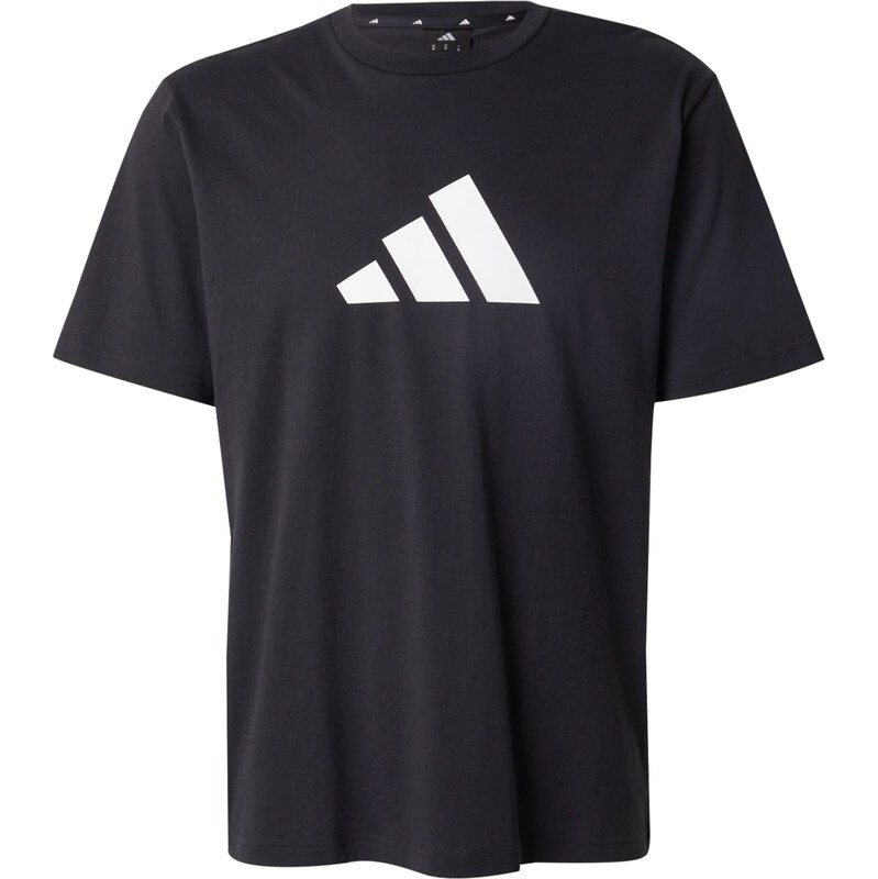 ADIDAS SPORTSWEAR Funkční tričko FI 3BAR černá / bílá