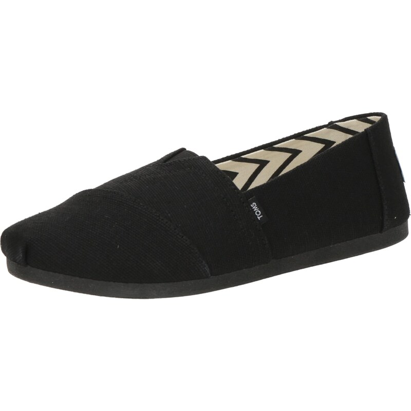 TOMS Slipper ALPARGATA černá 103830404