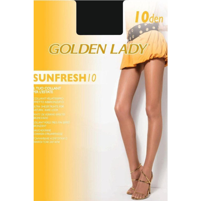 Golden Lady Dámské punčochové kalhoty SUNFRESH 10den 103233015
