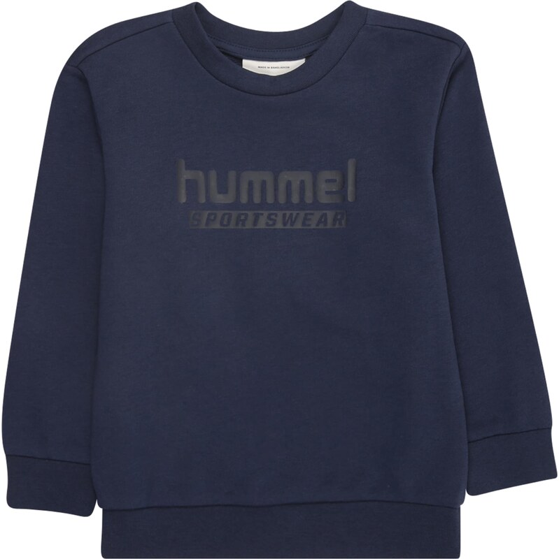 Hummel Sportovní mikina tmavě modrá / černá