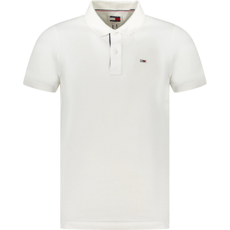 Bílé pánské polo triko Tommy Hilfiger