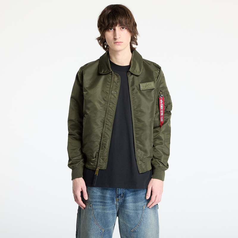 Bunda Alpha Industries Flying Tigers CWU Dark Olive L