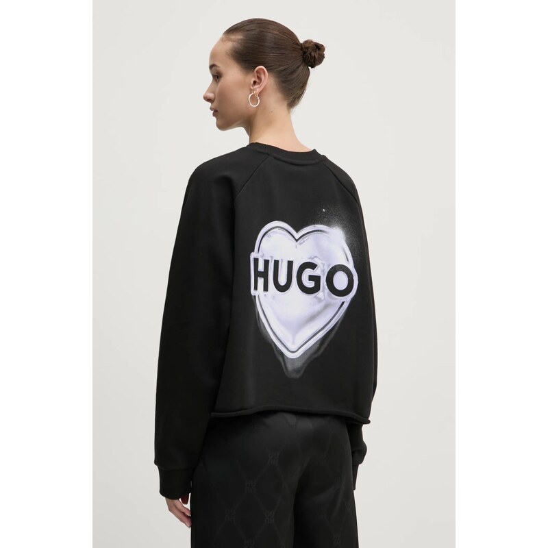 Bavlněná mikina HUGO