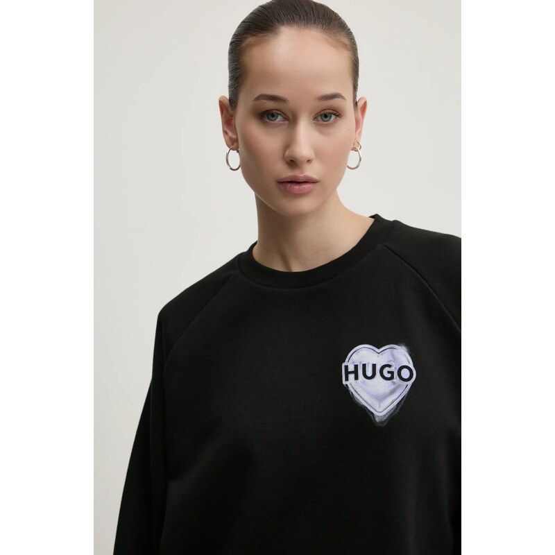Bavlněná mikina HUGO